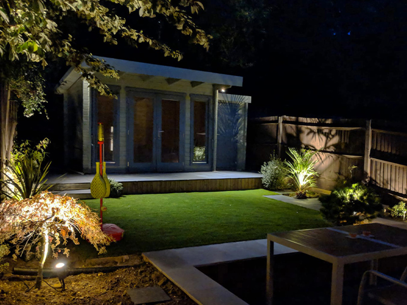 anti glare garden lighting in west-yorkshire